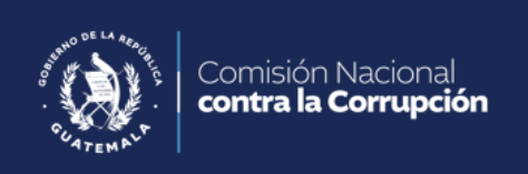 Comisión Nacional contra la Corrupción Logo